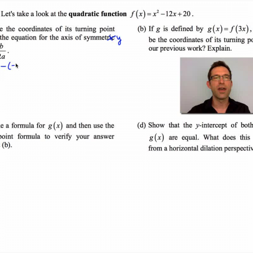 Common Core Algebra II.Unit 7.Lesson 4.Horizontal Stretching of Functions