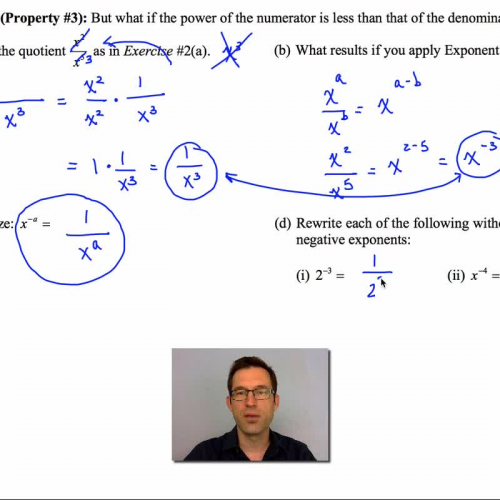 Common Core Algebra II.Unit 8.Lesson 3.The Basic Exponent Properties