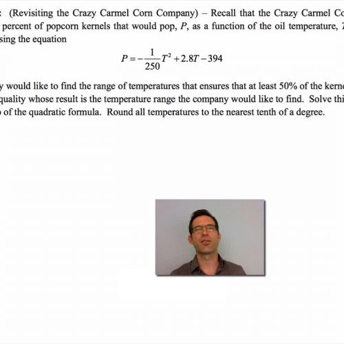 Common Core Algebra II.Unit 8.Lesson 7.More Work with the Quadratic Formula