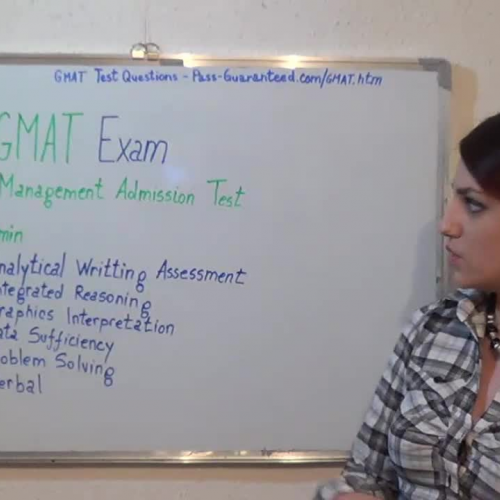 GMAT – Practice Exam Test Questions Graduate Admission