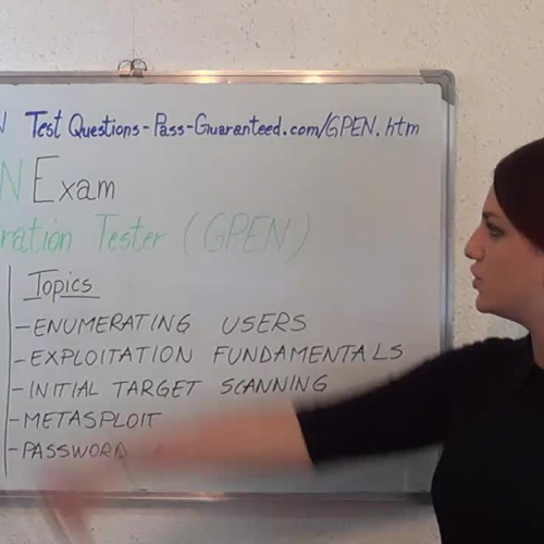 GPEN – Practice Exam Test Questions GIAC