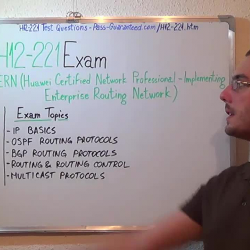 H12-221 – Practice Exam Test Questions Huawei