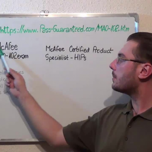 MA0-102 – Practice Exam Test Questions Mcafee