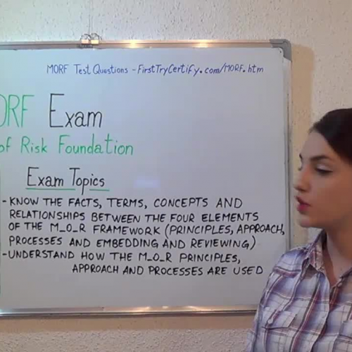 MORF – Practice Exam Test Questions EXIN