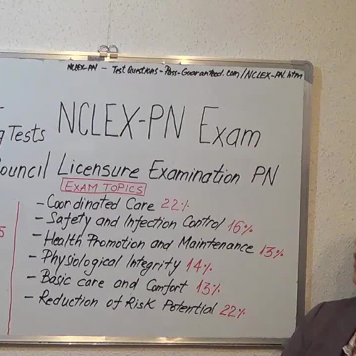 NCLEX-PN – Practice Exam Test Questions Pharmacy-Nursing Tests