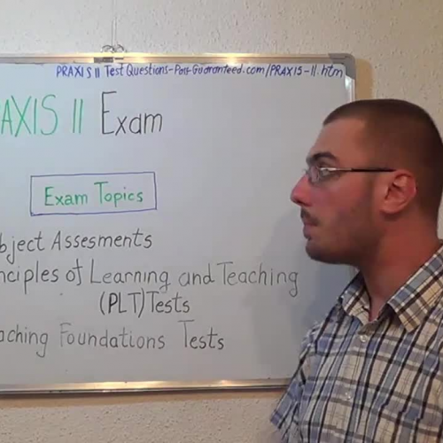 PRAXIS-II – Practice Exam Test Questions Admission Tests