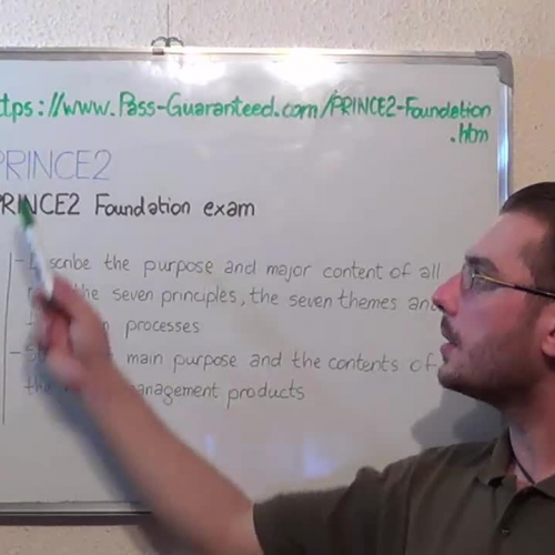 PRINCE2_Foundation – Practice Exam Test Questions PRINCE2