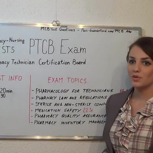 PTCB – Practice Exam Test Questions Pharmacy-Nursing Tests
