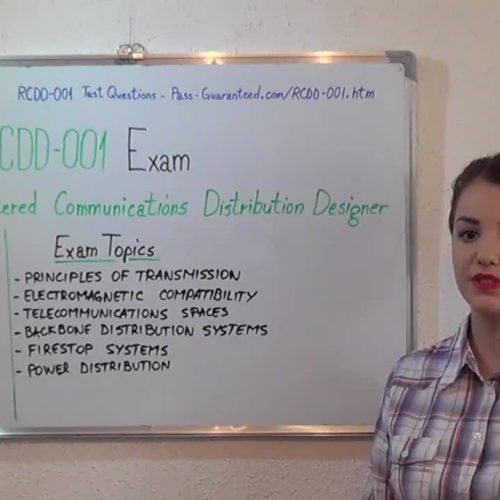 RCDD-001 – Practice Exam Test Questions BICSI