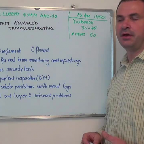 4A0-110 – Practice Exam Test Questions Alcatel Lucent