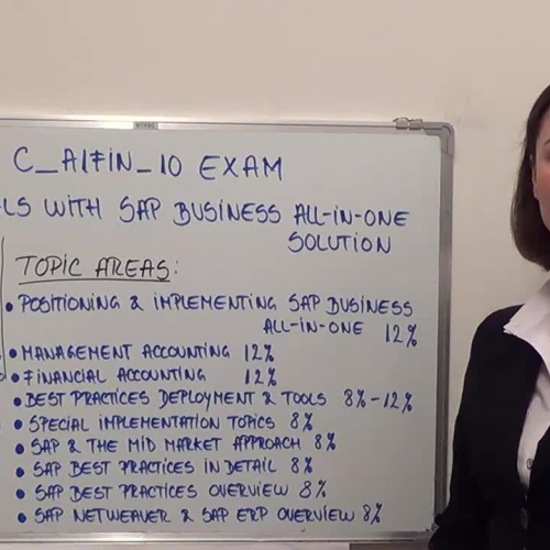 C_A1FIN_10 – Practice Exam Test Questions SAP