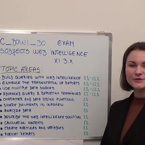 C_BOWI_30 – Practice Exam Test Questions SAP