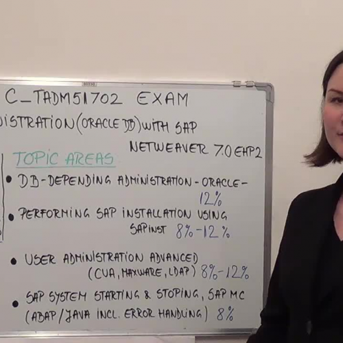 C_TADM51702 – Practice Exam Test Questions SAP