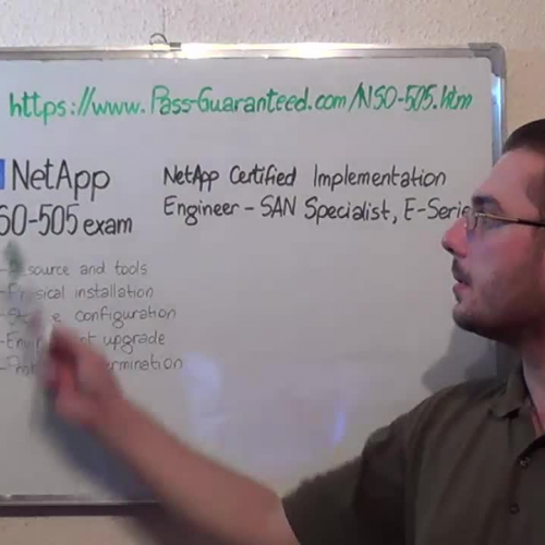 NS0-505 – Practice Exam Test Questions Network Appliance
