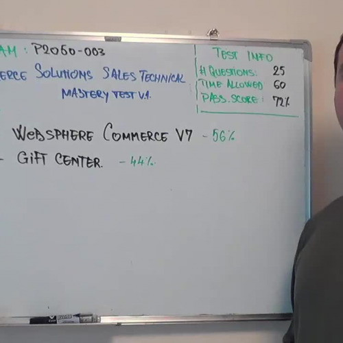 P2050-003 – Practice Exam Test Questions IBM