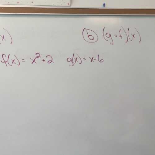 Lesson 6-1: Operations w/ Functions (pt. 2)