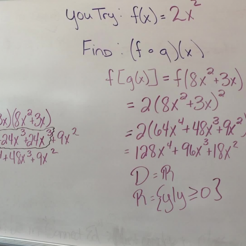 Lesson 6-1: Operations w/ Functions (pt.3) 