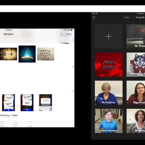 Merge Videos and Share via iPad