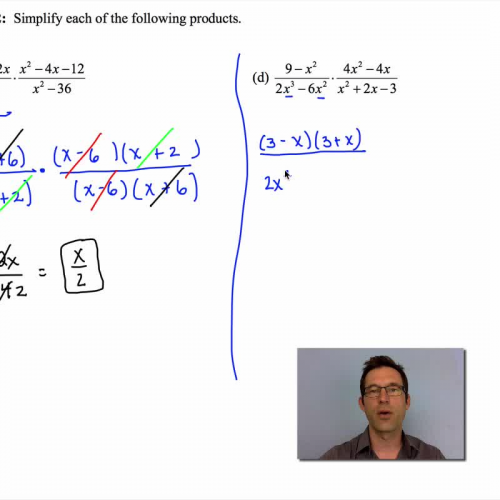 Common Core Algebra II.Unit 10.Lesson 7.Multiplying and Dividing Rational Expressions