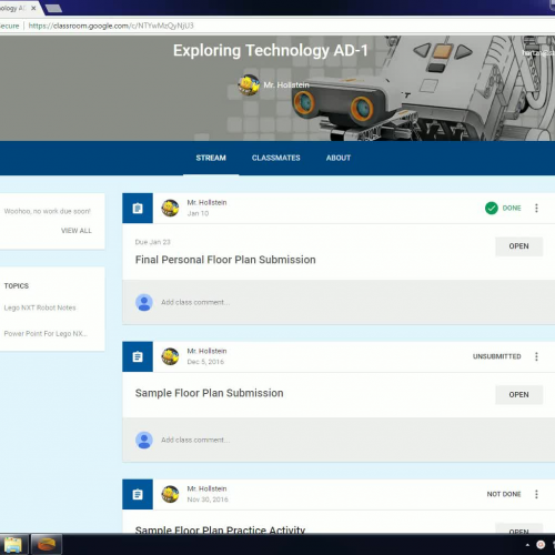 Submitting Assignments in Google Classroom