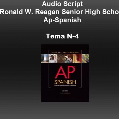AP Spanish Language and Culture Tema 6 