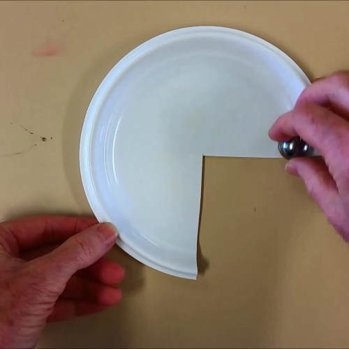 Circular motion using a plate