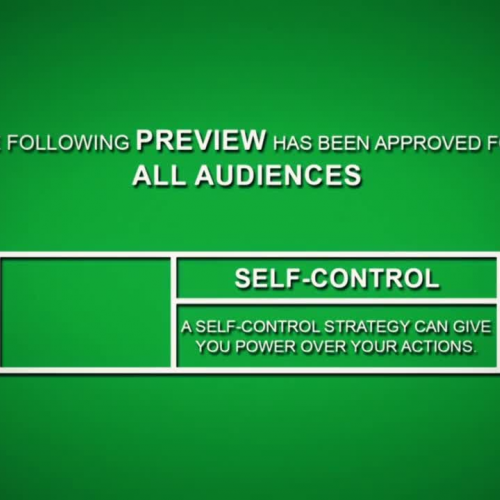 PBIS Self Control Strategies PK-3 