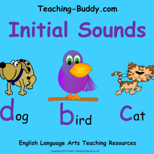 Initial sounds teaching resource