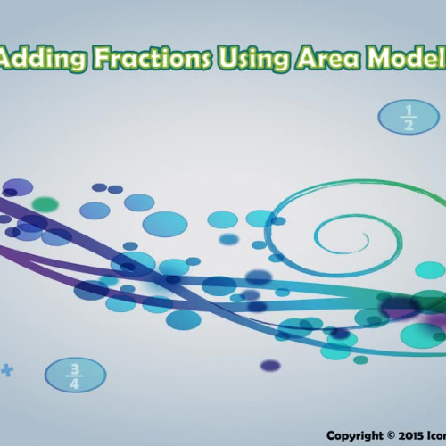 Adding Fractions Using Area Models