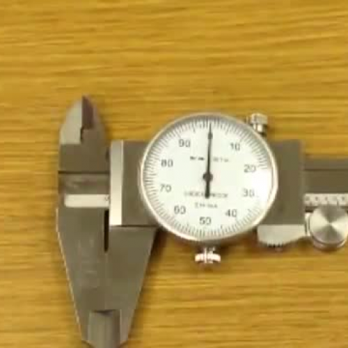 Dial Caliper: Basic Use