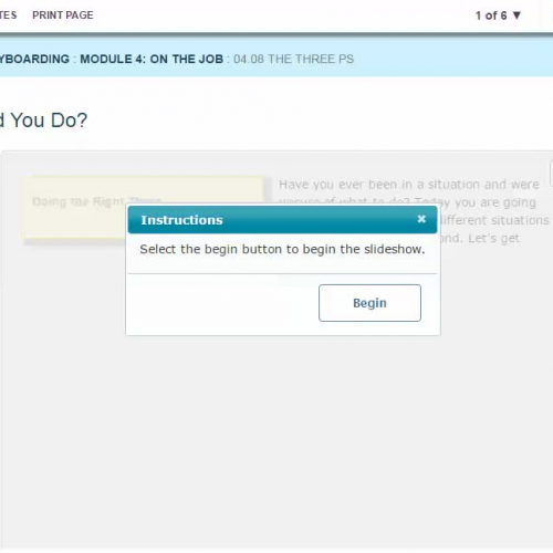 Lesson 4.08 The Three Ps