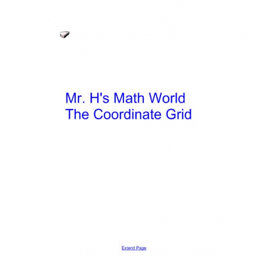 The Coordinate Grid