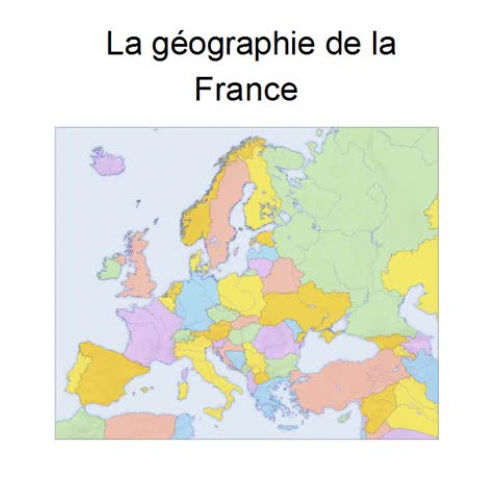 Geographie de la France