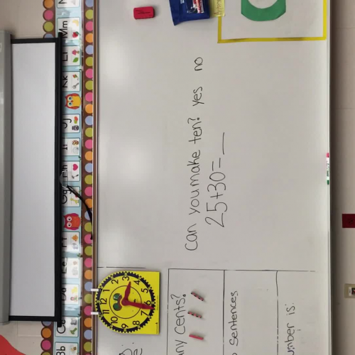 double digit addition not making 10