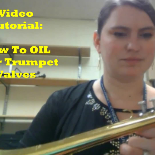 How to Oil your Trumpet Valves