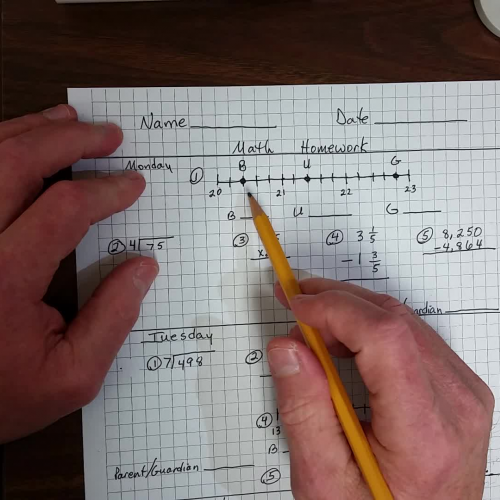 How To Find Mixed Number On a Number Line