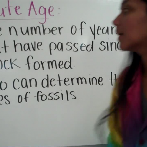 ISN 102: Absolute Age Video Notes