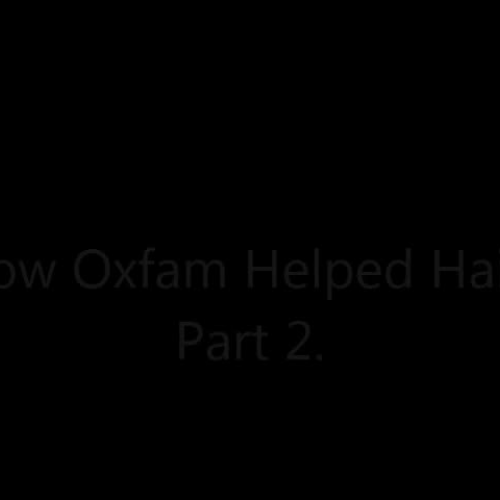 How Oxfam Helped Haiti Part 2