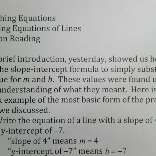 SSHSMATH - Ch 5 Sect 3 Day 5