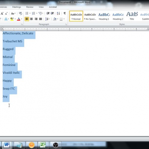 Which Fonts set the mood for websites and books