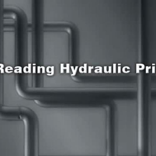 Reading Hydraulic System Prints