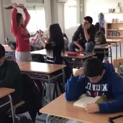 Manequin challenge in Alcarras