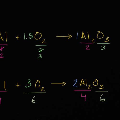 Balancing chemical equations - Chemical reactions and stoichiometry - Chemistry - Khan Academy