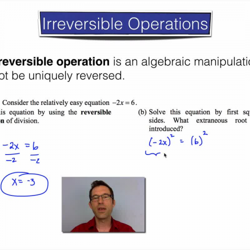 Common Core Algebra II.Unit 10.Lesson 14.Reasoning About Radical and Rational Equations