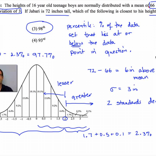 Common Core Algebra II.Unit 13.Lesson 3.The Normal Distribution