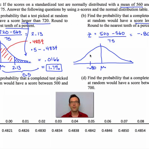 Common Core Algebra II.Unit 13.Lessn 4.The Normal Distribution and Z-Scores