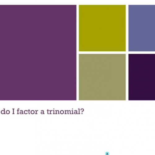 Factoring by Grouping