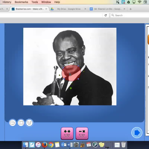 Louis Armstrong Blabberize Project Instructions