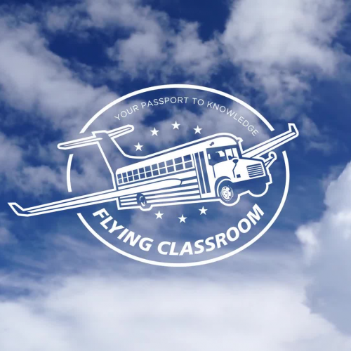 Flying Classroom - Flying Over a Volcano