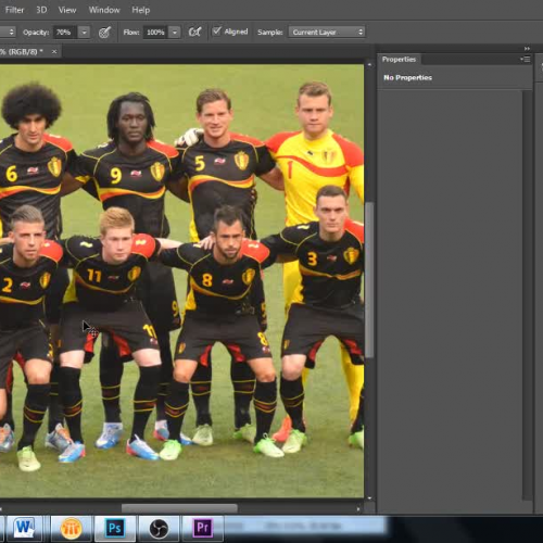 Photoshop make two people TWINS